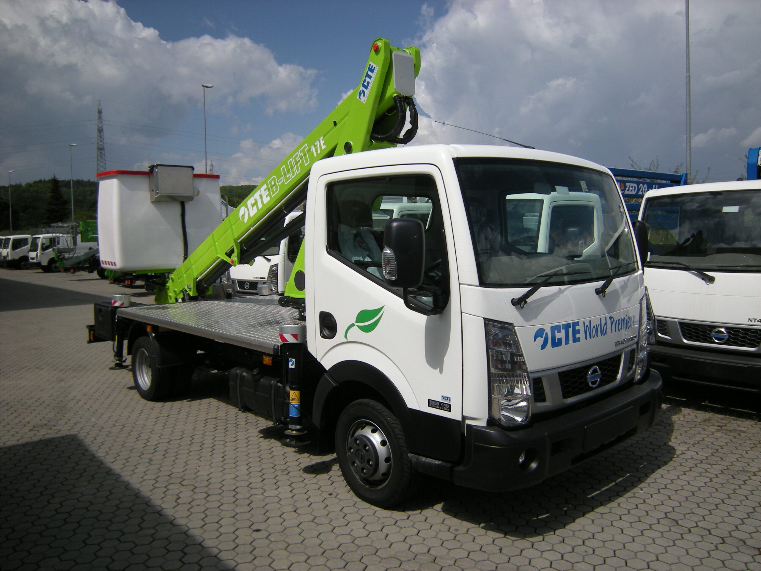 CTE B-LIFT 17E la piattaforma aerea a batteria